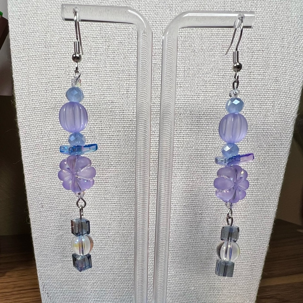 “Butterfly 🦋 Lunch” Artisan Dangle Earrings